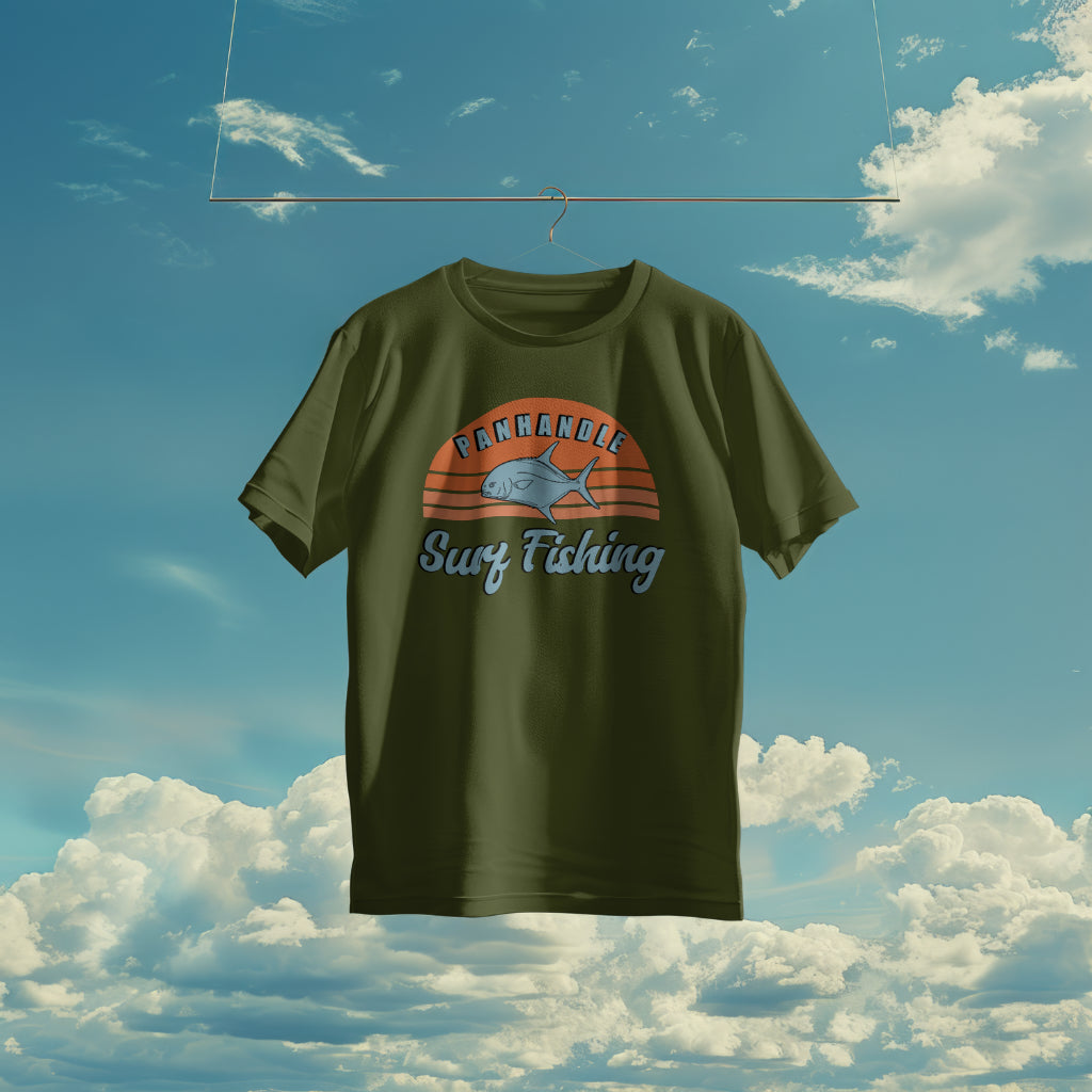 Short Sleeve T-Shirt - Panhandle Pompano Sunset